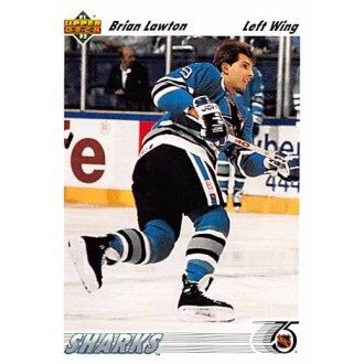 Řadové karty - Lawton Brian - 1991-92 Upper Deck No.572