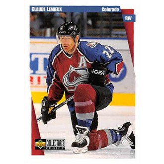 Řadové karty - Lemieux Claude - 1997-98 Collectors Choice No.62