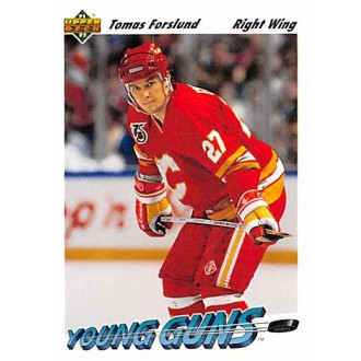Řadové karty - Forslund Tomas - 1991-92 Upper Deck No.586