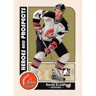 Řadové karty - Ellerby Keaton - 2008-09 ITG Heroes and Prospects No.72