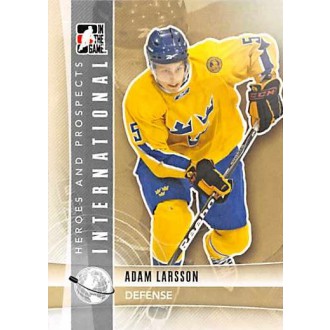 Řadové karty - Larsson Adam - 2011-12 ITG Heroes and Prospects No.8