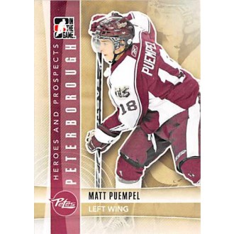 Řadové karty - Puempel Matt - 2011-12 ITG Heroes and Prospects No.24