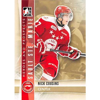 Řadové karty - Cousins Nick - 2011-12 ITG Heroes and Prospects No.28