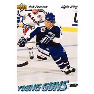 Řadové karty - Pearson Rob - 1991-92 Upper Deck No.598