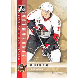 Řadové karty - Greening Colin - 2011-12 ITG Heroes and Prospects No.111