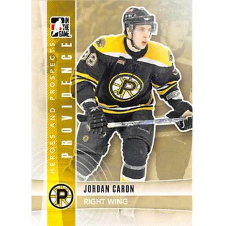 Řadové karty - Caron Jordan - 2011-12 ITG Heroes and Prospects No.120