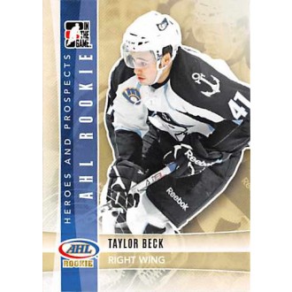 Řadové karty - Beck Taylor - 2011-12 ITG Heroes and Prospects No.149
