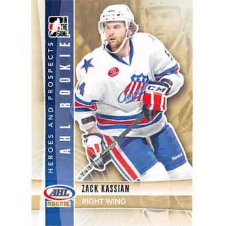 Řadové karty - Kassian Zack - 2011-12 ITG Heroes and Prospects No.150