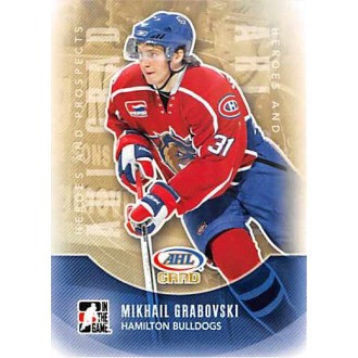 Řadové karty - Grabovski Mikhail - 2011-12 ITG Heroes and Prospects No.159