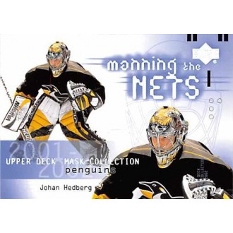 Řadové karty - Hedberg Johan - 2001-02 Mask Collection No.124