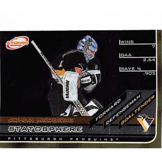 Insertní karty - Hedberg Johan - 2001-02 Atomic Statosphere No.8