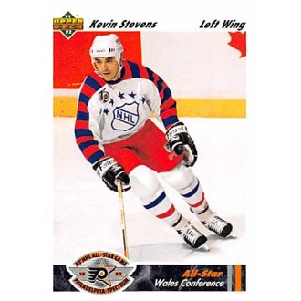 Řadové karty - Stevens Kevin - 1991-92 Upper Deck No.613