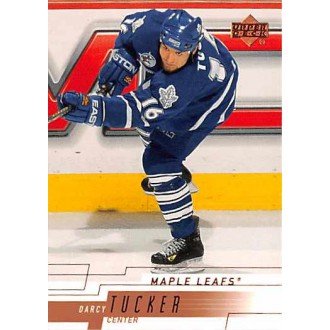 Řadové karty - Tucker Darcy - 2000-01 Upper Deck No.163