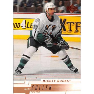 Řadové karty - Cullen Matt - 2000-01 Upper Deck No.232