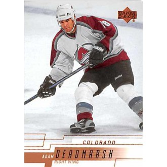 Řadové karty - Deadmarsh Adam - 2000-01 Upper Deck No.276