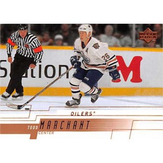 Řadové karty - Marchant Todd - 2000-01 Upper Deck No.298