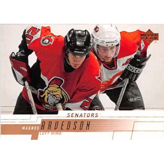 Řadové karty - Arvedson Magnus - 2000-01 Upper Deck No.353