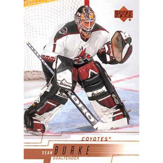 Řadové karty - Burke Sean - 2000-01 Upper Deck No.366