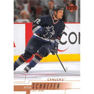 Řadové karty - Schaefer Peter - 2000-01 Upper Deck No.397