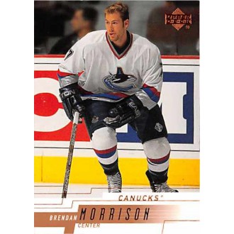Řadové karty - Morrison Brendan - 2000-01 Upper Deck No.399