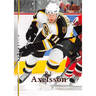 Řadové karty - Axelsson P.J. - 2007-08 Upper Deck No.167