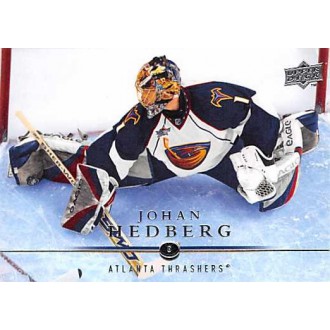 Řadové karty - Hedberg Johan - 2008-09 Upper Deck No.258