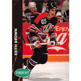 Řadové karty - Brown Keith - 1991-92 Parkhurst No.261