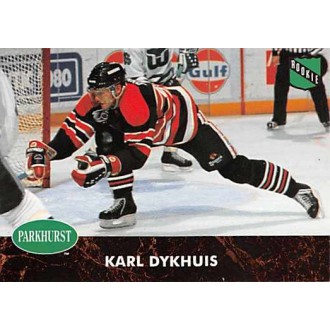 Řadové karty - Dykhuis Karl - 1991-92 Parkhurst No.262