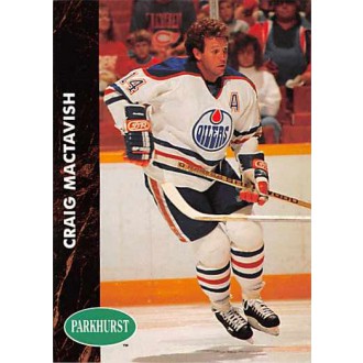 Řadové karty - MacTavish Craig - 1991-92 Parkhurst No.276