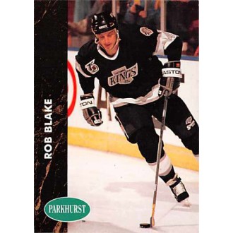 Řadové karty - Blake Rob - 1991-92 Parkhurst No.293