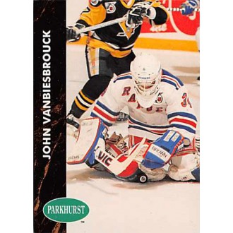 Řadové karty - Vanbiesbrouck John - 1991-92 Parkhurst No.338