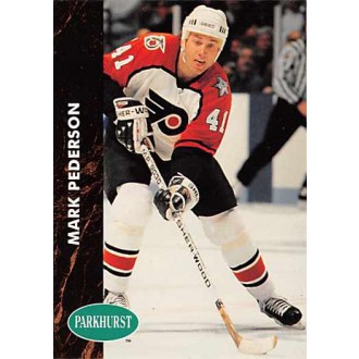 Řadové karty - Pederson Mark - 1991-92 Parkhurst No.345
