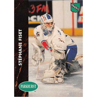 Řadové karty - Fiset Stephane - 1991-92 Parkhurst No.363