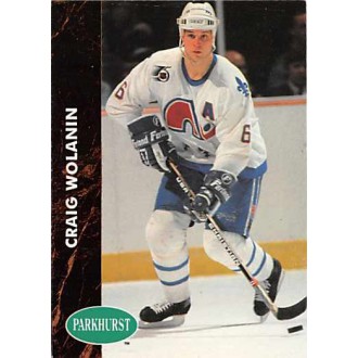 Řadové karty - Wolanin Craig - 1991-92 Parkhurst No.369