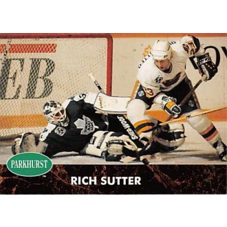 Řadové karty - Sutter Rich - 1991-92 Parkhurst No.372