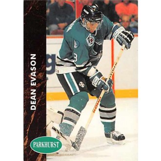 Řadové karty - Evason Dean - 1991-92 Parkhurst No.388