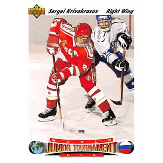 Řadové karty - Krivokrasov Sergei - 1991-92 Upper Deck No.658