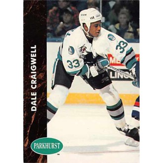 Řadové karty - Craigwell Dale - 1991-92 Parkhurst No.389