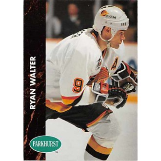 Řadové karty - Walter Ryan - 1991-92 Parkhurst No.401