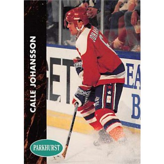 Řadové karty - Johansson Calle - 1991-92 Parkhurst No.410