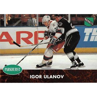 Řadové karty - Ulanov Igor - 1991-92 Parkhurst No.421