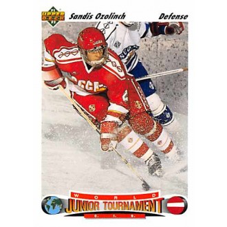 Řadové karty - Ozolinsh Sandis - 1991-92 Upper Deck No.661