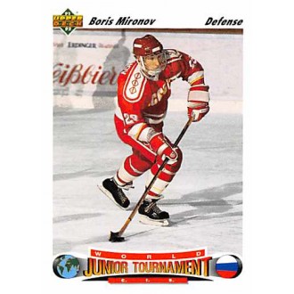 Řadové karty - Mironov Boris - 1991-92 Upper Deck No.662