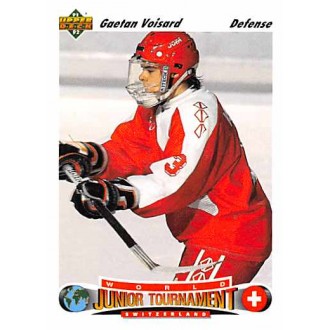 Řadové karty - Voisard Gaetan - 1991-92 Upper Deck No.664