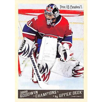 Řadové karty - Price Carey - 2009-10 Goodwin Champions No.38