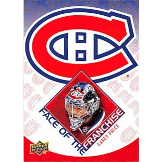 Insertní karty - Price Carey - 2009-10 Upper Deck Face of the Franchise No.FF3