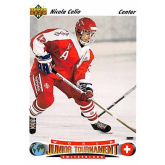 Řadové karty - Celio Nicola - 1991-92 Upper Deck No.665