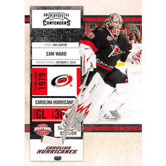 Řadové karty - Ward Cam - 2010-11 Playoff Contenders No.44