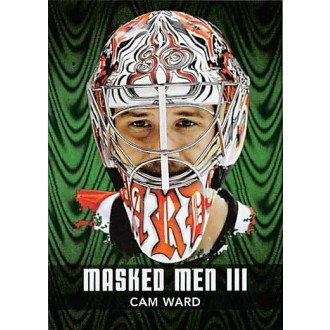 Insertní karty - Ward Cam - 2010-11 Between The Pipes Masked Men III Emerald No.MM08