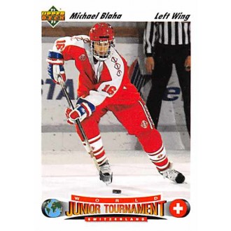 Řadové karty - Blaha Michael - 1991-92 Upper Deck No.669